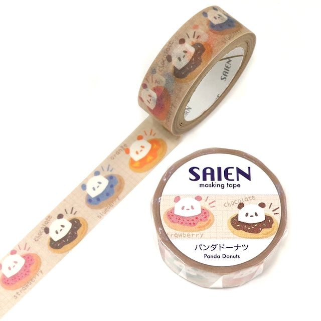 Washi Tape - Panda Donuts