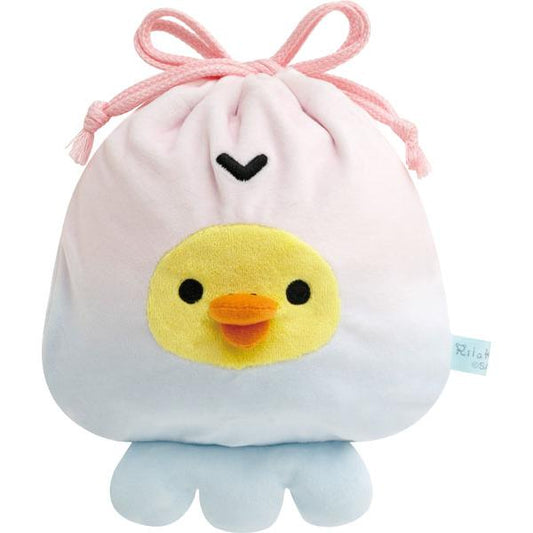 Rilakkuma Drawstring Bag - Kiiroitori Jellyfish