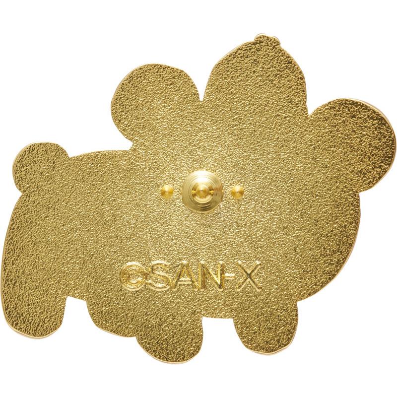 10th Anniversary / Rilakkuma / Pin Badge - Happy Friends (Set of 3)