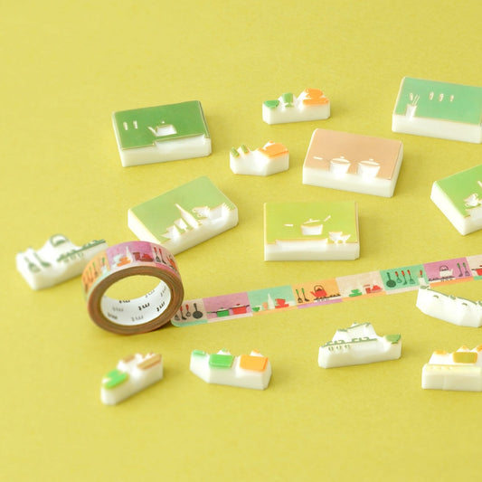 mt x Maruichikyu Washi Tape - Kitchen