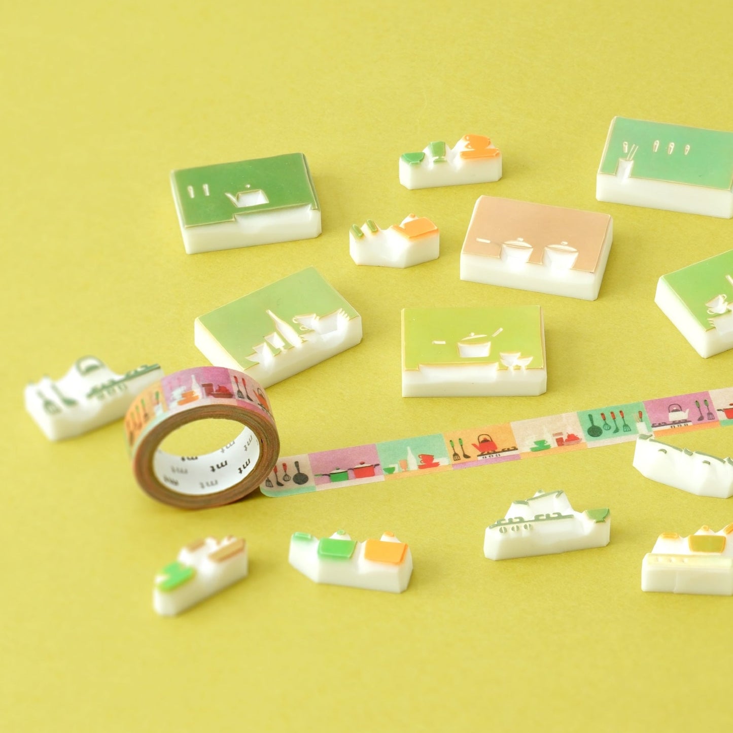 mt x Maruichikyu Washi Tape - Kitchen