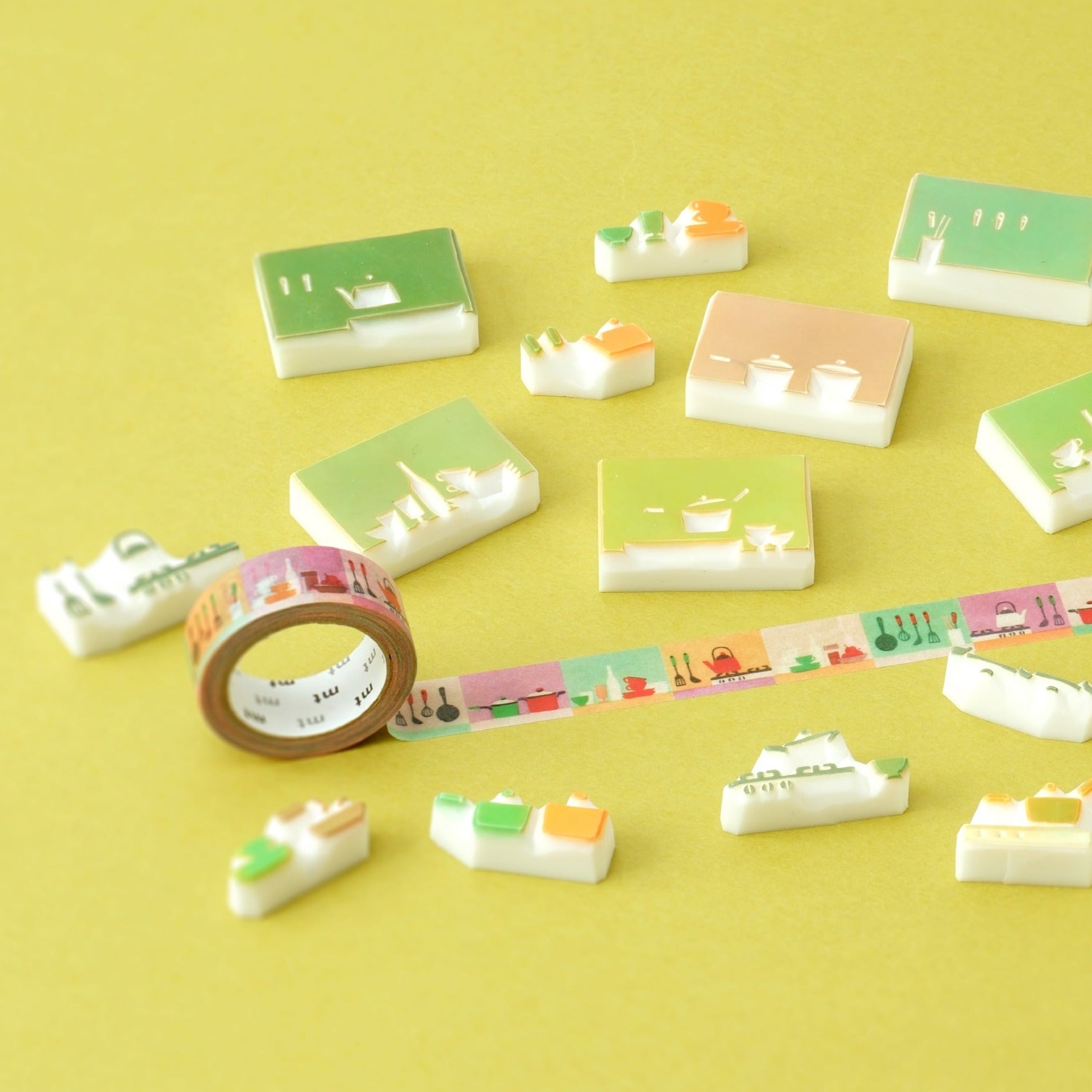 mt x Maruichikyu Washi Tape - Kitchen