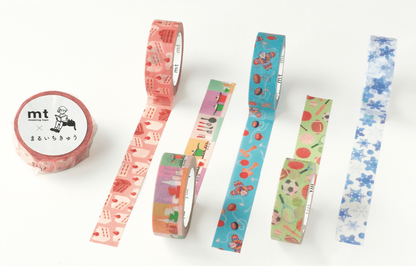 mt x Maruichikyu Washi Tape - Japanese Traditional Toys