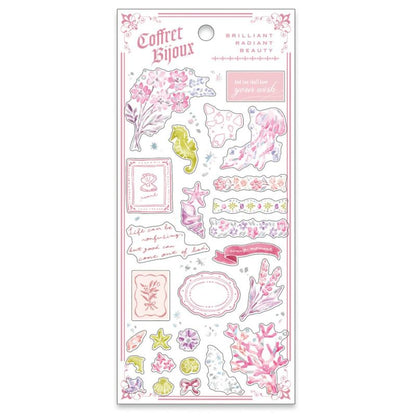 Mind Wave / Shiny Stickers - Pink