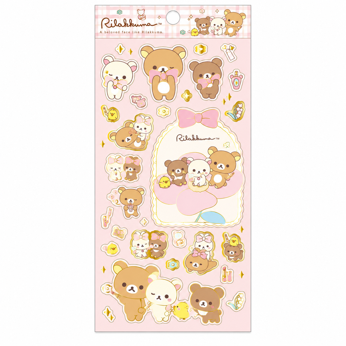 Rilakkuma / Stickers - Happy Make Up