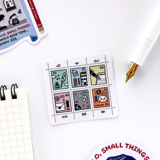 [Limited Edition] eric / Vinyl Sticker - Stamps