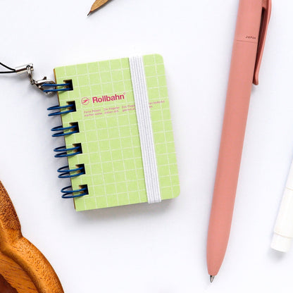 Delfonics / Rollbahn Spiral Micro Notebook - Pastel Green