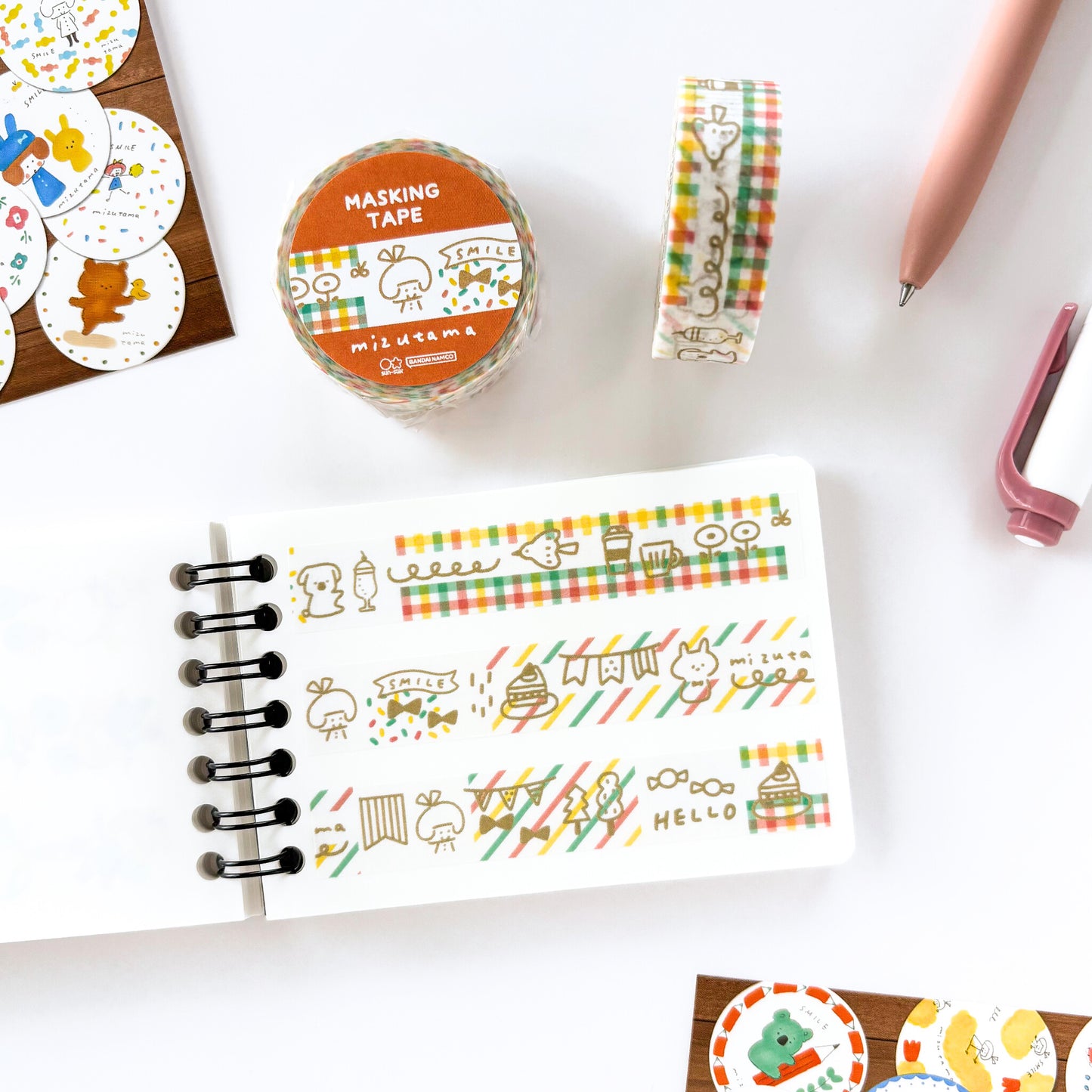 mizutama / Limited Edition / Washi Tape - Scribble