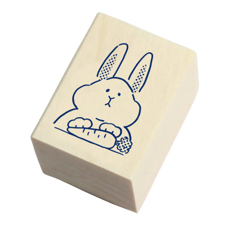 Rubber Stamp - Hungry Bunny