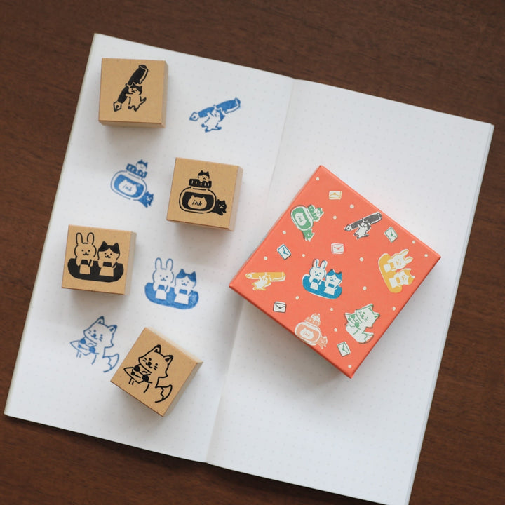 Rubber Stamp Box Set - You Got Mail – Cute Things from Japan