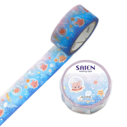 SAIEN / Washi Tape - Ocean Exploration
