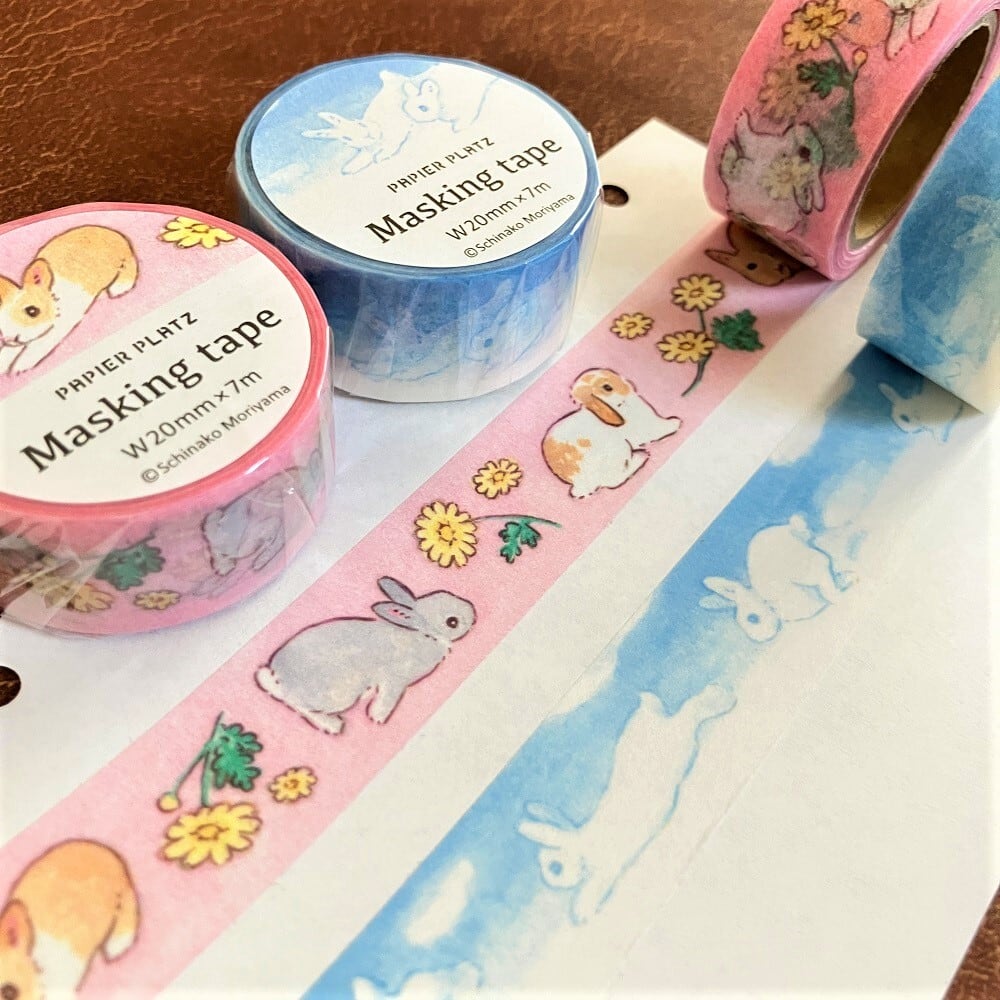 Shinako Moriyama Washi Tape - Bunny Love