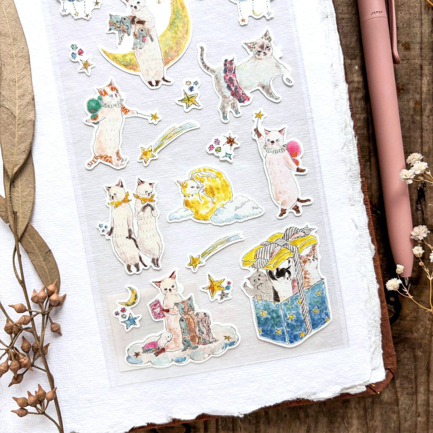 Tocorocomugi / Stickers - Starry Night