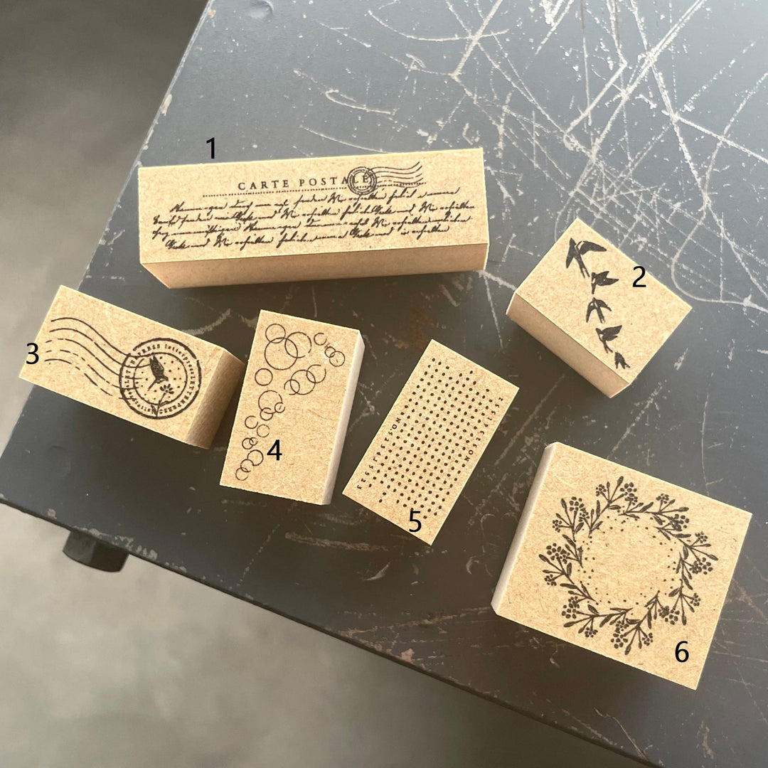 Rubber Stamp Set - Mellow