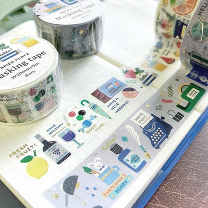 eric Washi Tape - My Town / Fruits