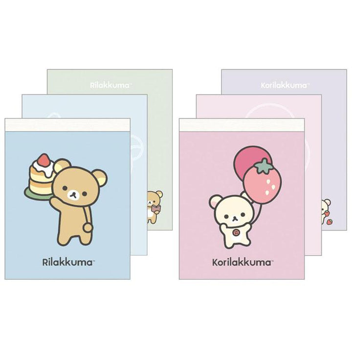 Rilakkuma Mini Memo Pad Set - Favorite Things