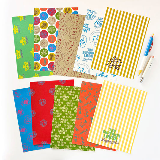 [Limited Edition] TSL x CTFJ / A5 Paper Set - TSL Logo