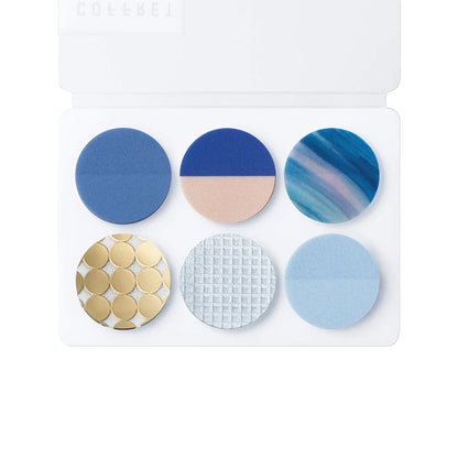 COFFRET Circle PET Stickers - Horizon Blue