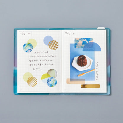 COFFRET Triangle PET Stickers - Chiffon Yellow