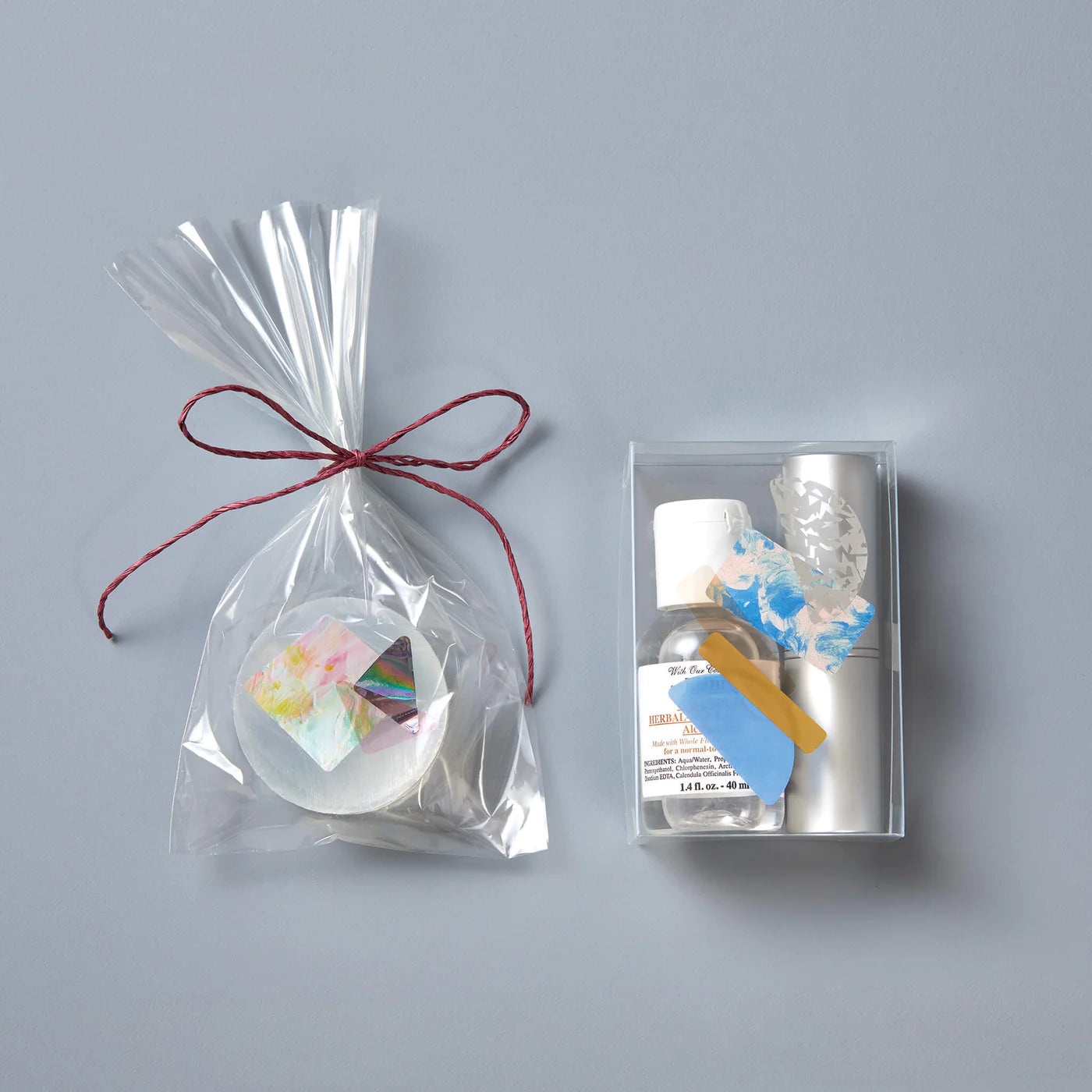 COFFRET Square PET Stickers - Chiffon Yellow