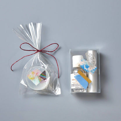 COFFRET Triangle PET Stickers - Chiffon Yellow