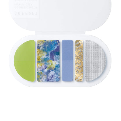 COFFRET Round PET Stickers - Chiffon Yellow