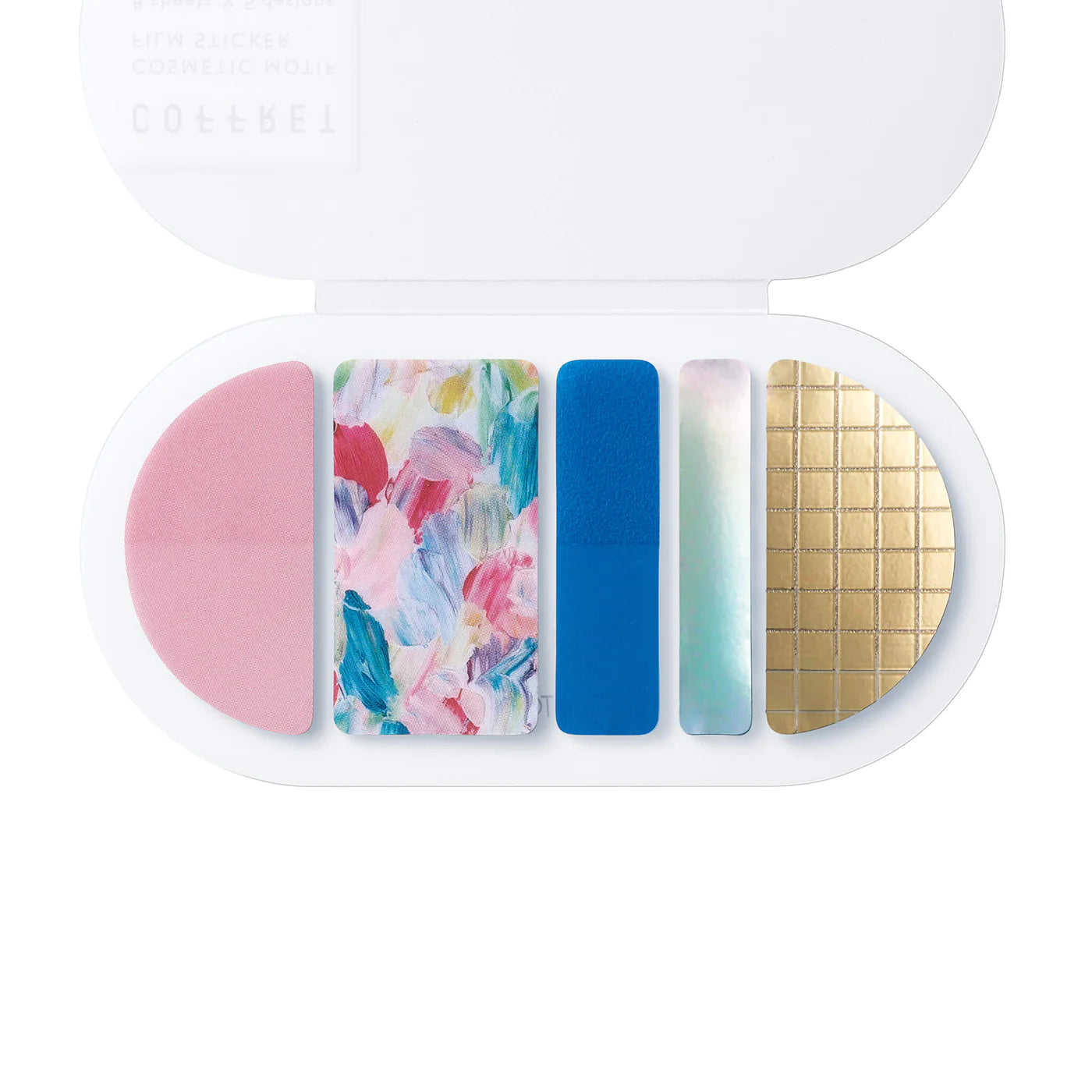 COFFRET Round PET Stickers - Pink Float