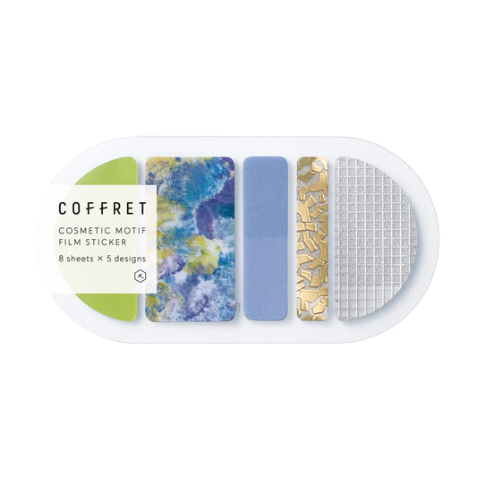 COFFRET Round PET Stickers - Chiffon Yellow