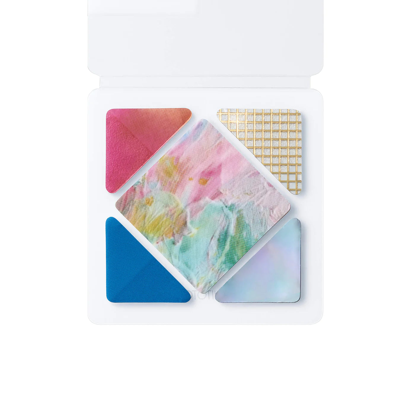 COFFRET Square PET Stickers - Pink Float