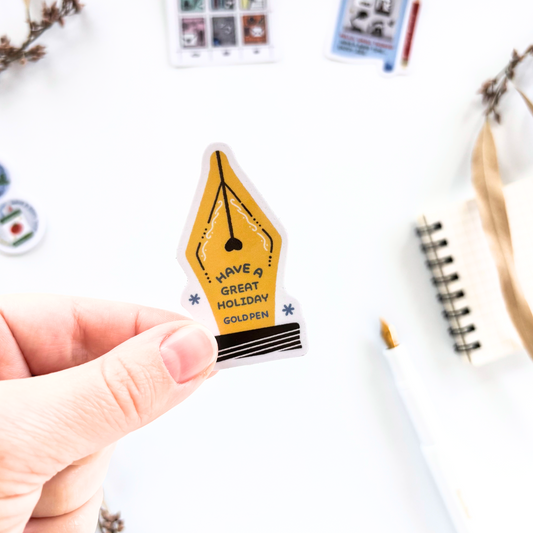 [Limited Edition] eric / Vinyl Sticker - Fountain Pen