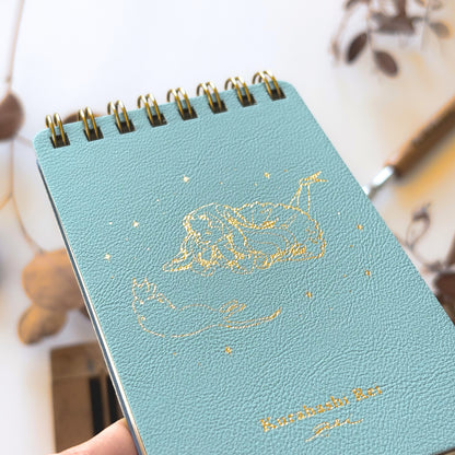Rei Kurahashi / Foil-Stamped Ring Memo Pad - Friends