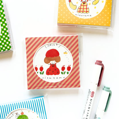 mizutama / Limited Edition / Memo Pad (red)