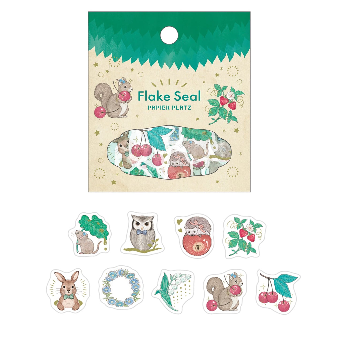MILINA Flake Stickers - LOVE