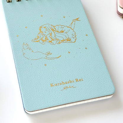 Rei Kurahashi / Foil-Stamped Ring Memo Pad - Friends