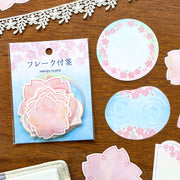 Natsunoka / Flake Sticky Note - Cherry Blossom