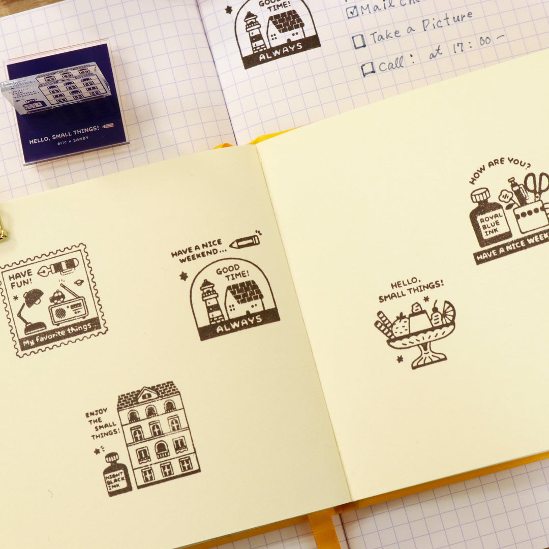 eric Rubber Stamps (5 designs)