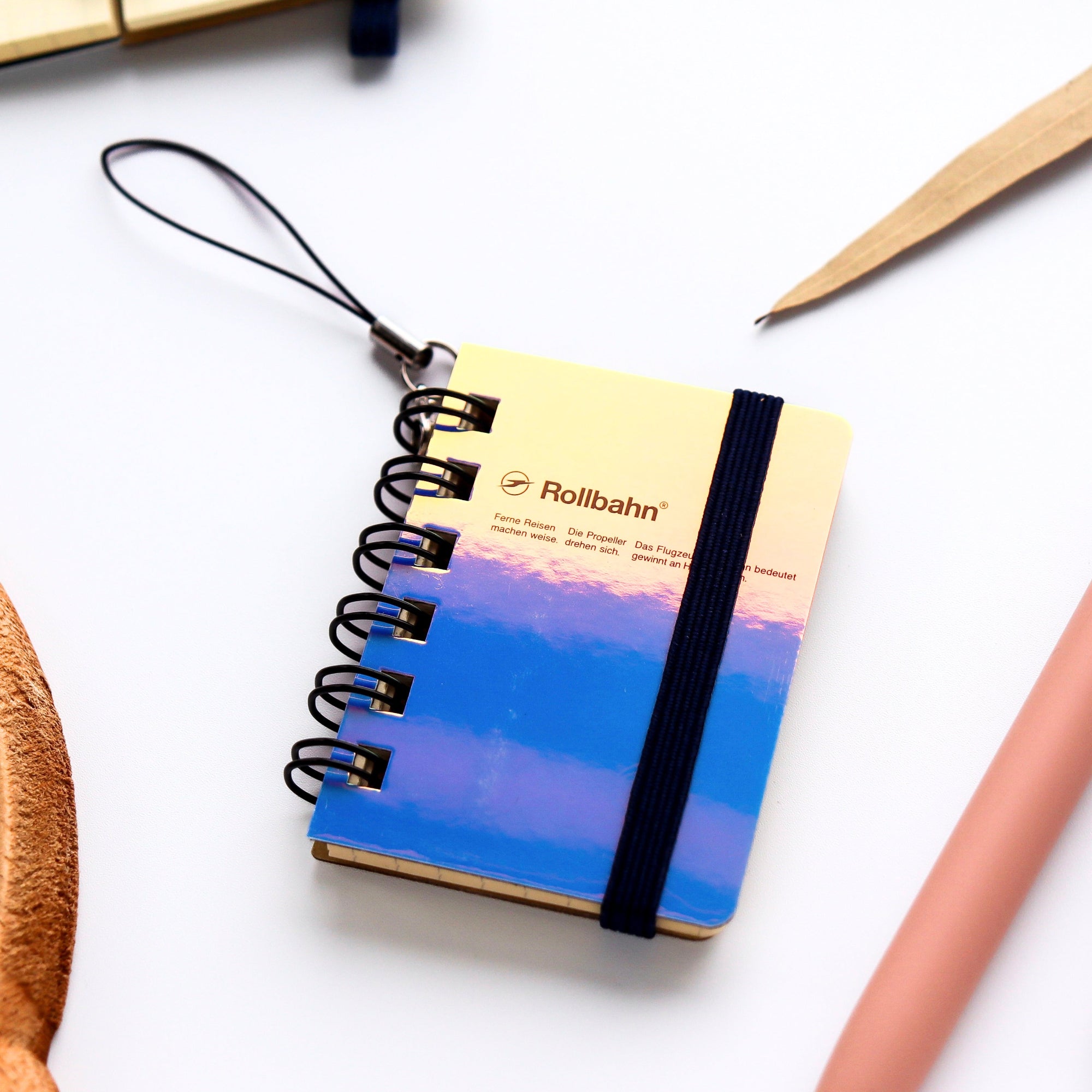Delfonics Rollbahn Pocket Memo Micro – Mini A8 Spiral Notebook with ...