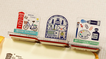 eric Rubber Stamps (3 designs)