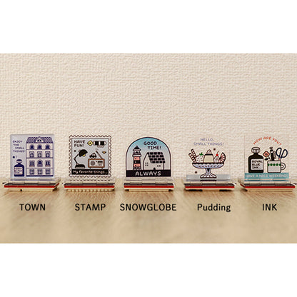 eric Rubber Stamps (5 designs)