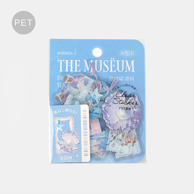 Museum Flake Stickers - Shell