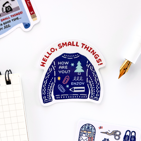 [Limited Edition] eric / Vinyl Sticker - Sweater