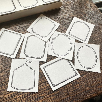 Letterpress 8 Patterns Label Book