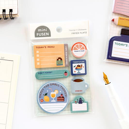 eric / Mini Sticky Notes - Fruits & Sweets