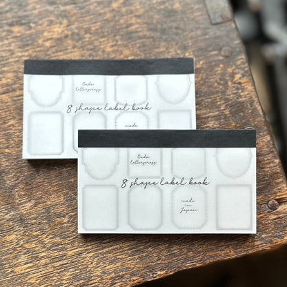 Letterpress 8 Patterns Label Book