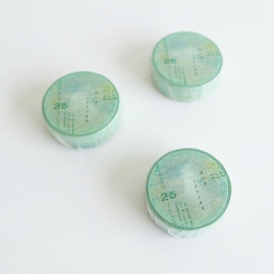 Yohaku / Washi Tape - Green Hill