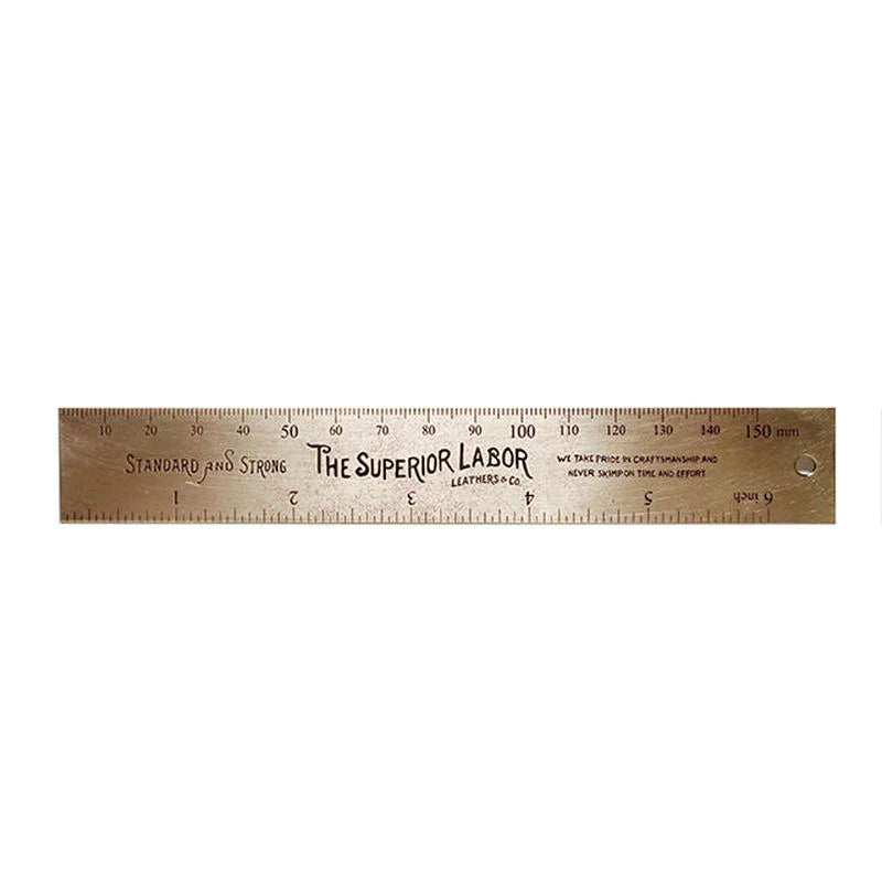 The Superior Labor Brass Ruler