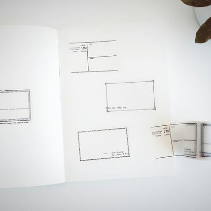Yohaku / Roll Tracing Paper Sticky Note - Journal