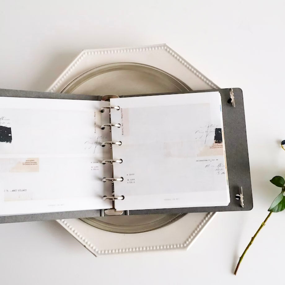 Yohaku / Square Binder Refills - Moon & Stars (30 sheets)