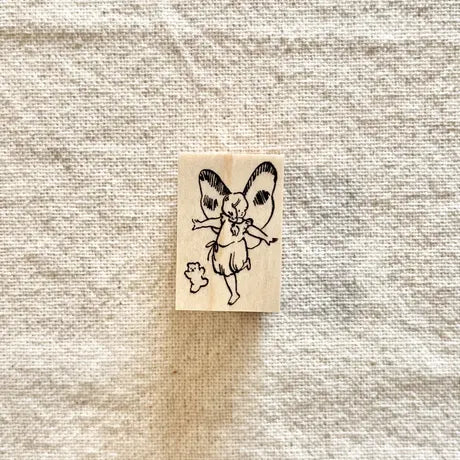 Krimgen Rubber Stamp - Fairy & Bear