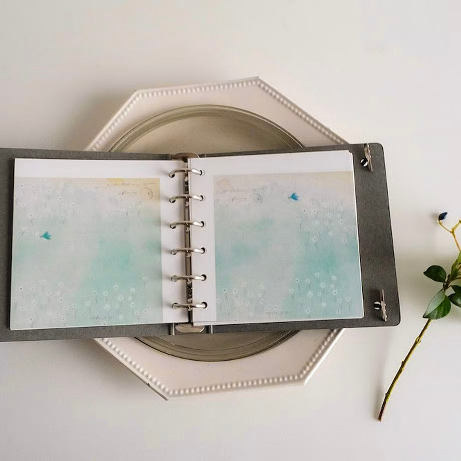 Yohaku / Square Binder Refills - Evening Primrose (30 sheets)